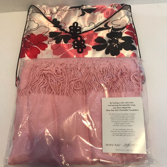 Mary Kay Accessories - Mary Kay Pink Pashmina Shawl New